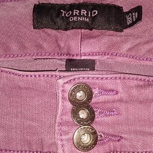 Plum Torrid Denim Jegging 18xs 18p